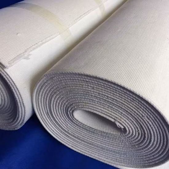 Nastro trasportatore pneumatico per tessuto per scivolo d'aria per cementificio Tessuto per scivolo d'aria in cemento in tela di poliestere